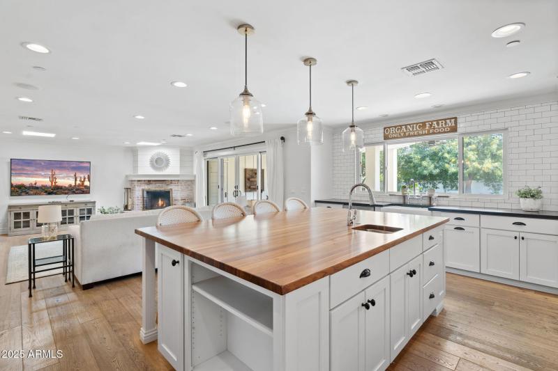 Kitchen Overlooking Great Room