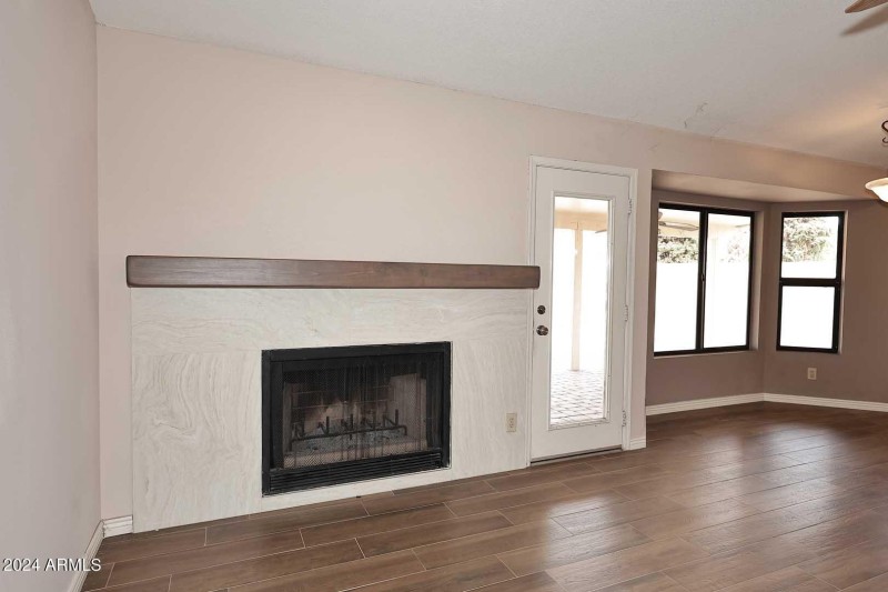 Family Room-Fireplace