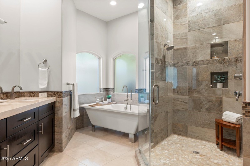 Spa like bathroom