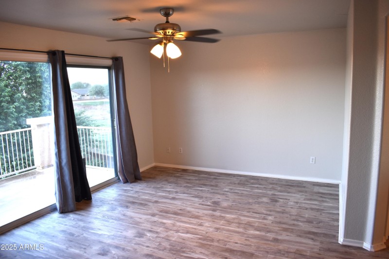 Master to outside balcony