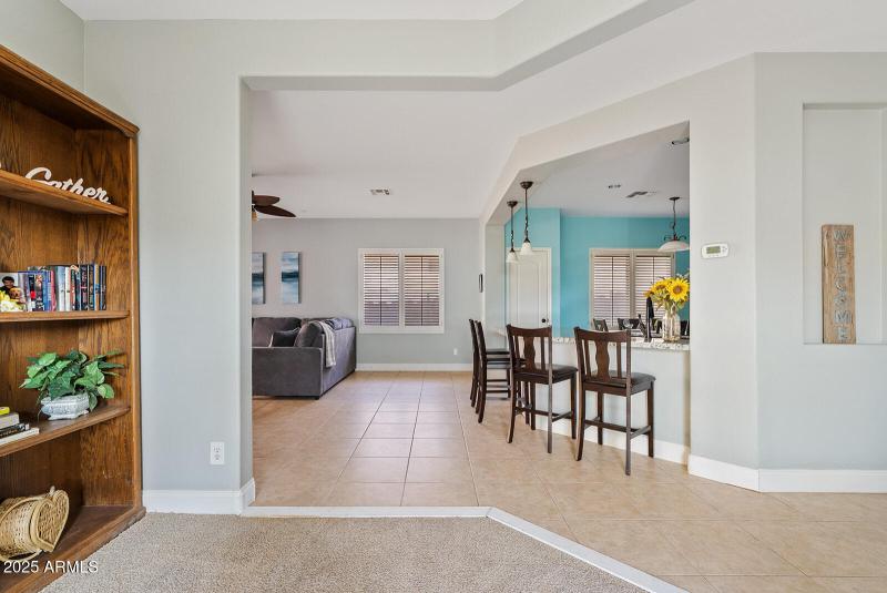 Kitchen open to main living