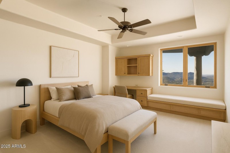 Virtually Staged Guest Bedroom 2