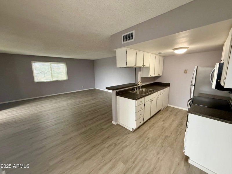 Kitchen and Living Room