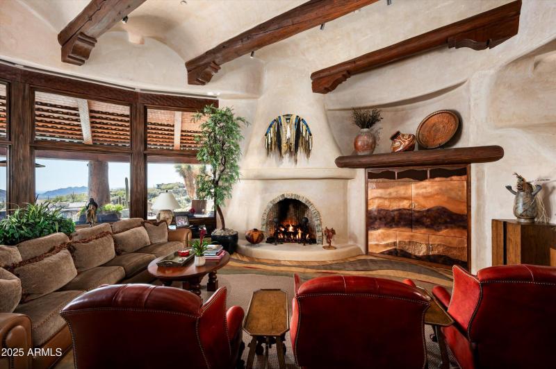 Copper details throughout