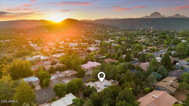 53-Aerial View Sunset SW