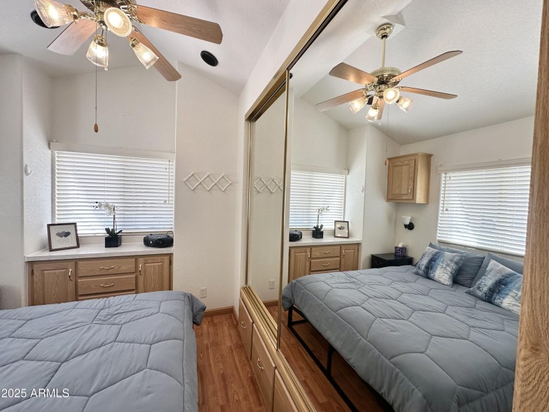 HUGE MIRRORED CLOSET