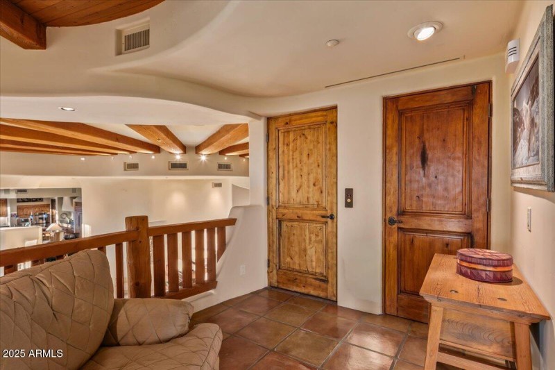 Upstairs Elevator Landing