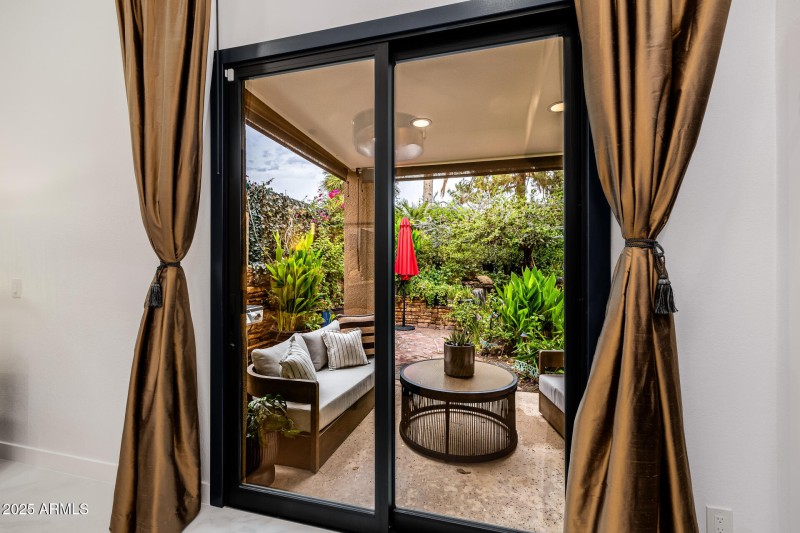 Backyard Exit via Master Bedroom