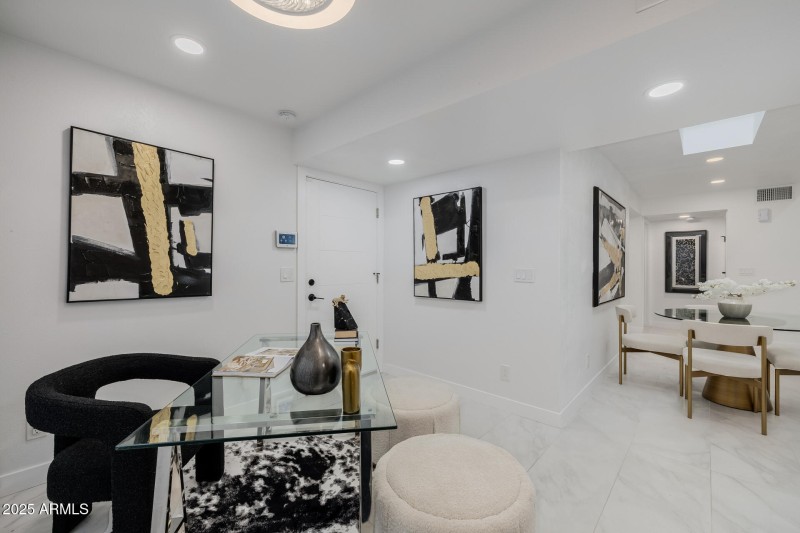 Office Looking Toward Dining Space