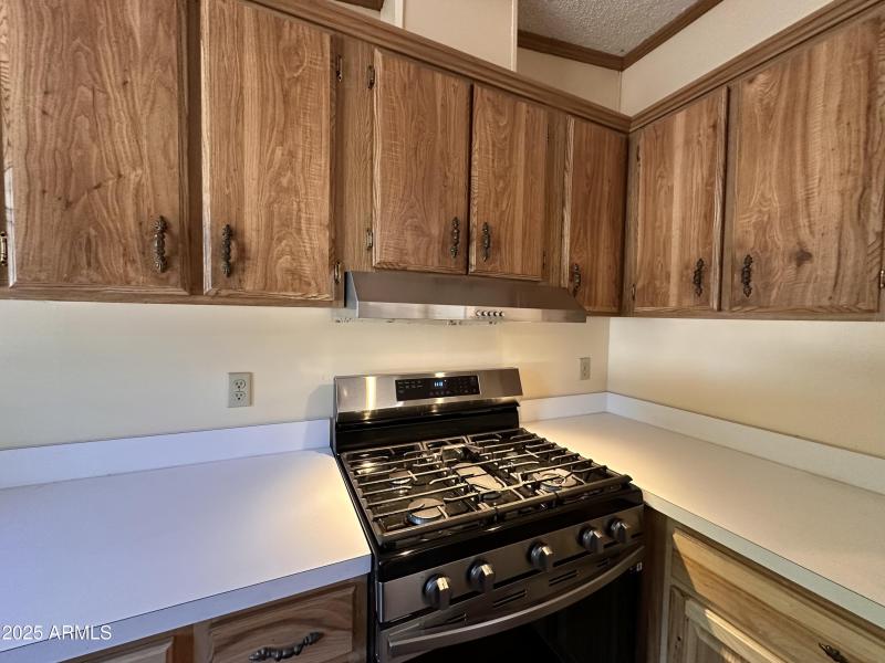 Look at the wood in this Kitchen!
