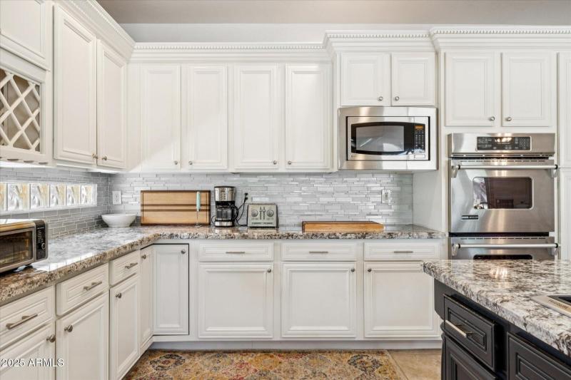 Custom Cabinetry with Double Ovens