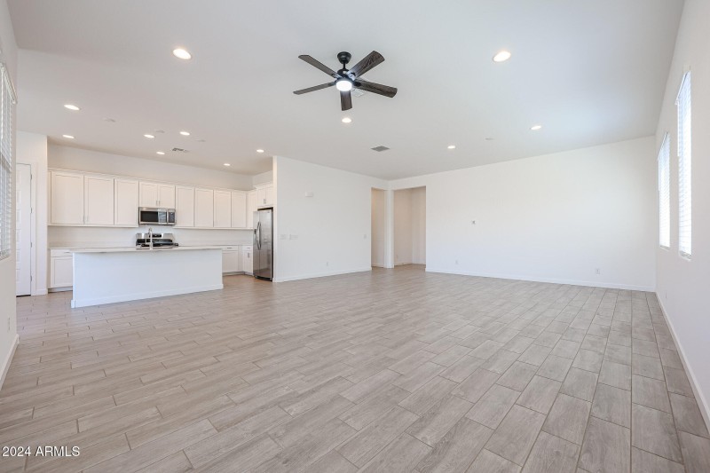 Great Room View of Kitchen