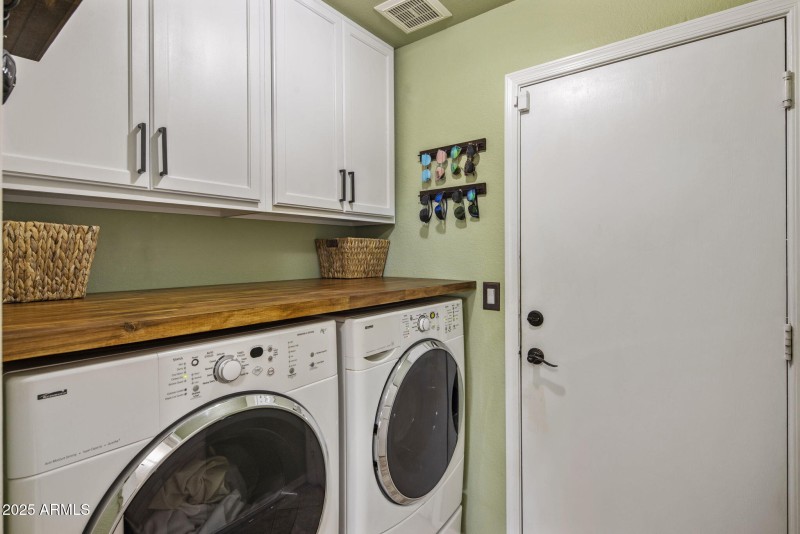 Laundry room downstairs
