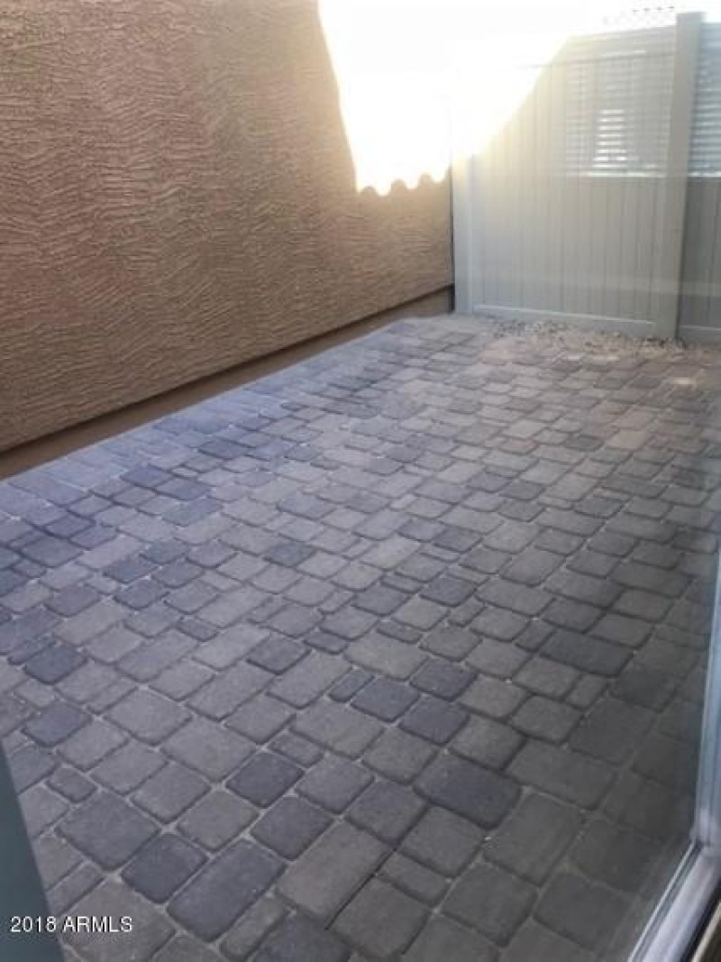 Patio out living room sliders