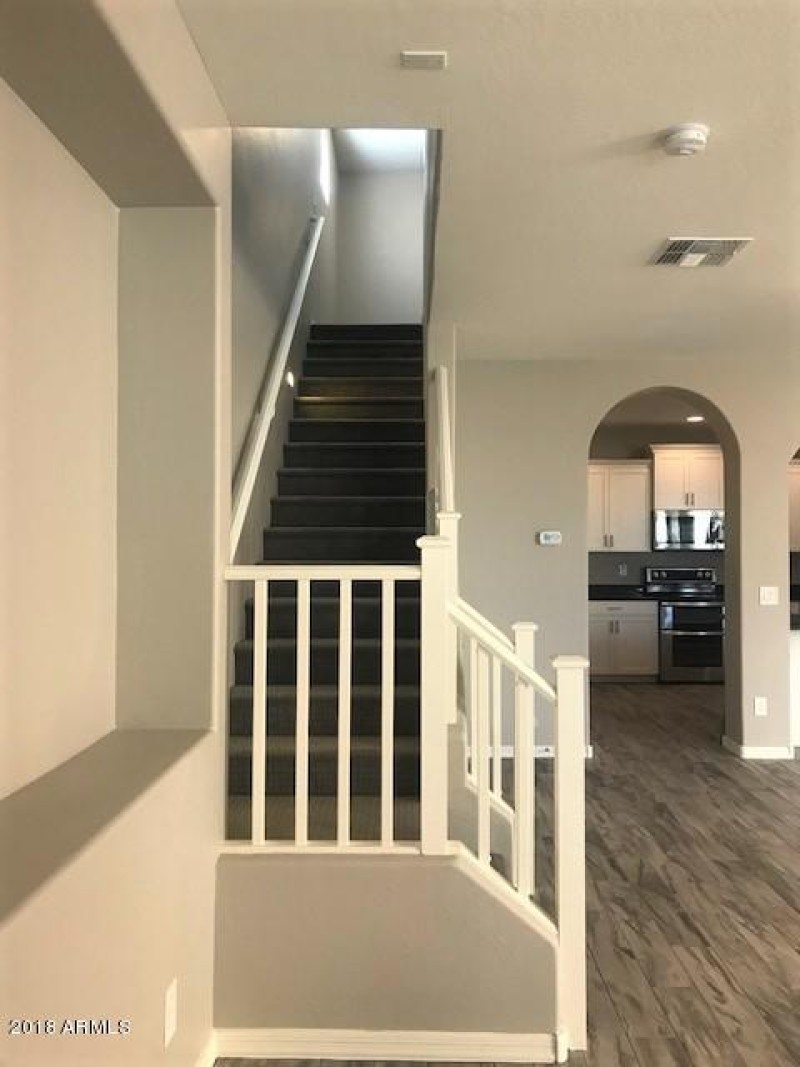 Living room w/stairs
