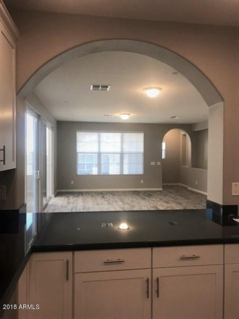 Living room from kitchen