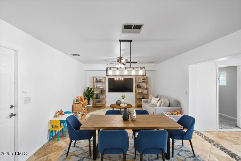 Dining/Bonus Room - Digitally Staged