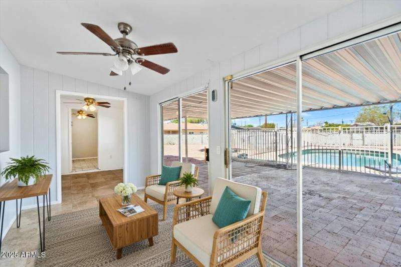 Sun Room - Digitally Staged