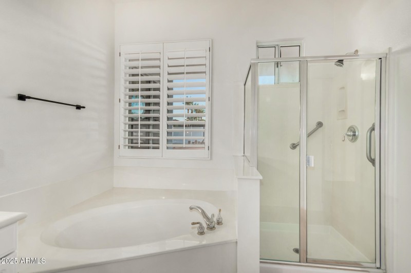 Separate Tub & Shower