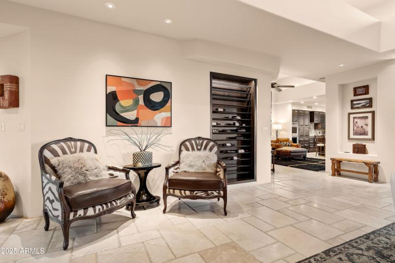 010_Multiple Seating, Wine Wall