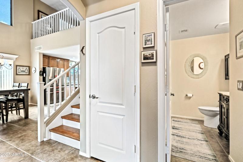 Powder just off Great Room