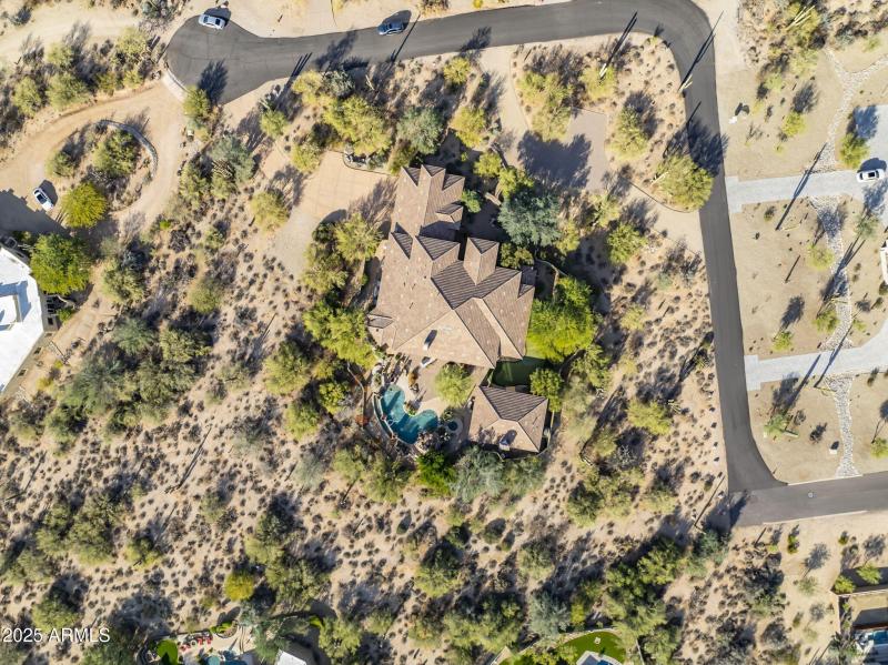 Aerial View of the Property