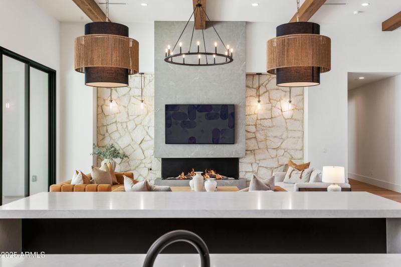 VIEW TO THE GREAT ROOM