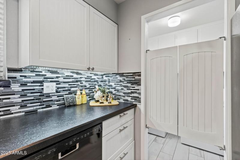 Doors to Laundry Room