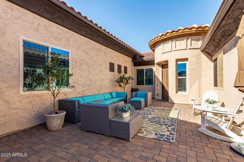 Gathering Space in Front Courtyard