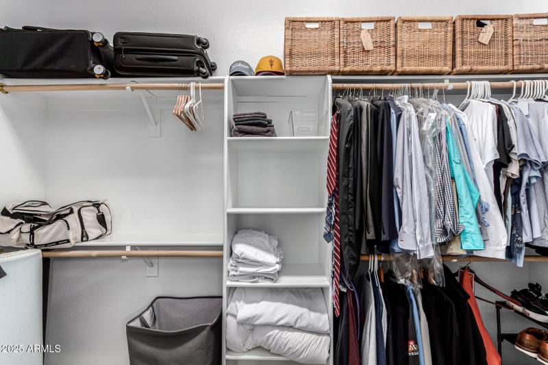 Large Walk-in Closet in Primary