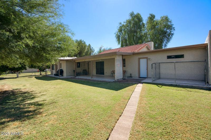 Back of home