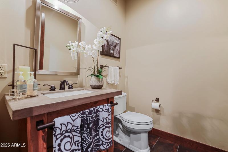 Lower Level Powder Room