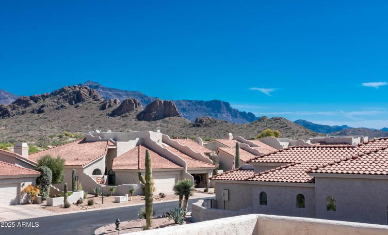 VIEW FROM FRONT BALCONY