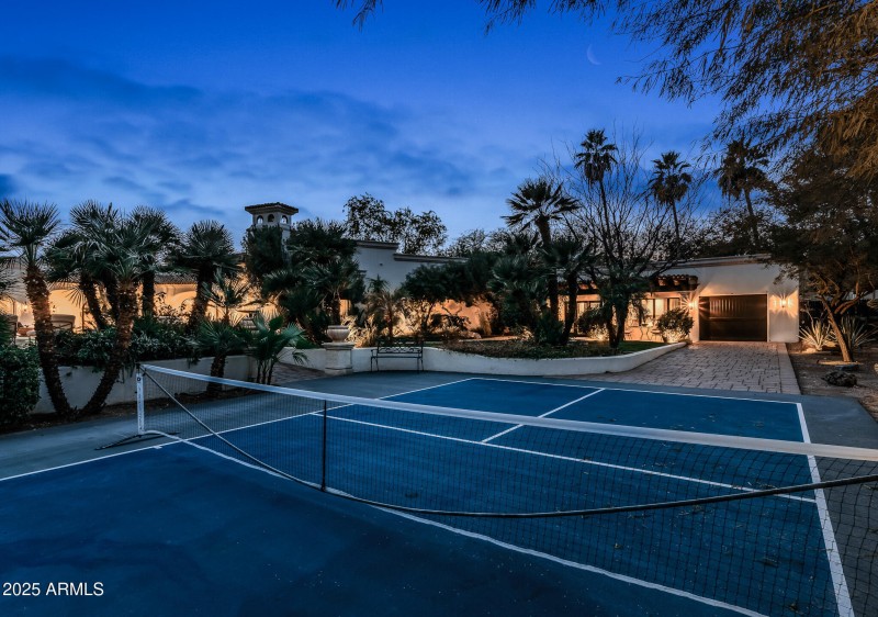72-casita and pickleball court_twilight