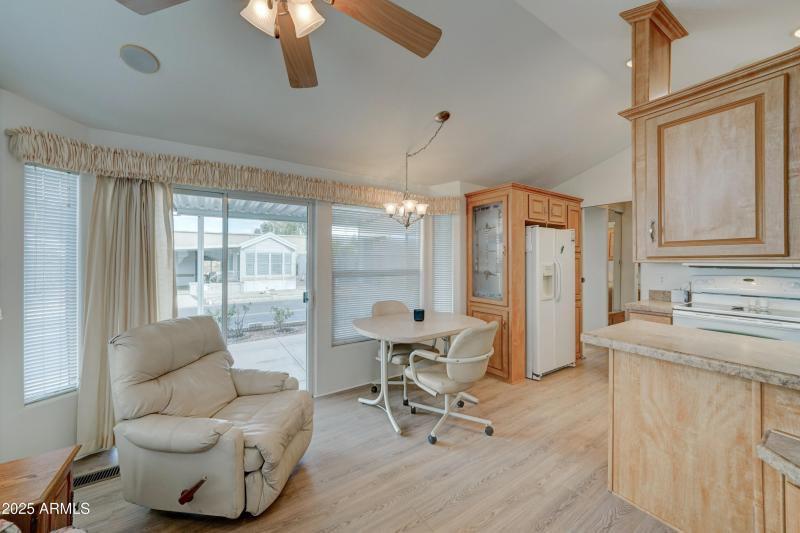 Family room to dining