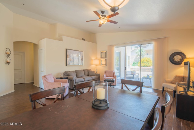 Spacious living area