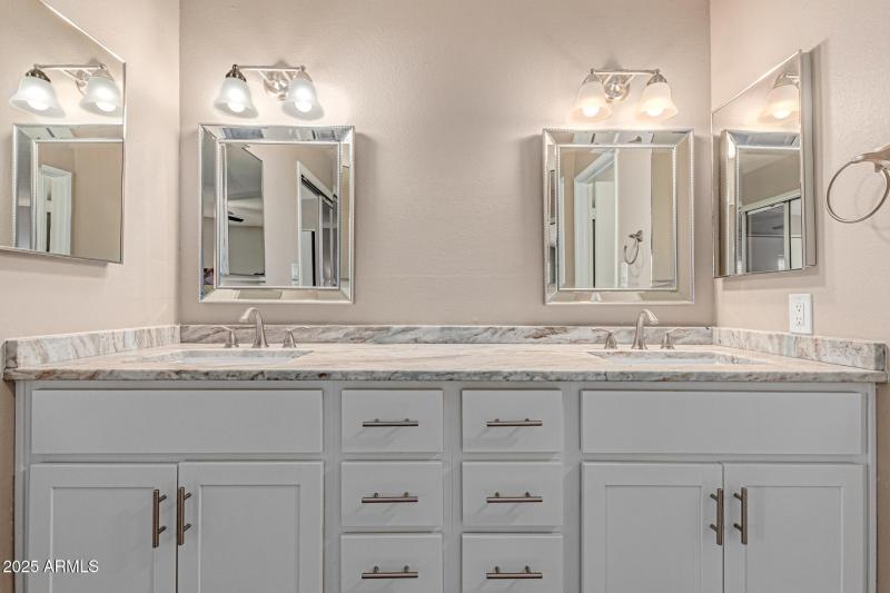 Beautiful primary bathroom