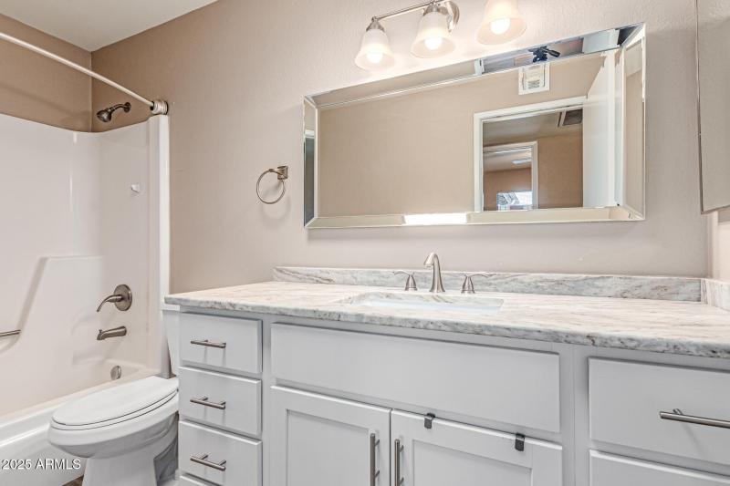 Beautiful second bathroom