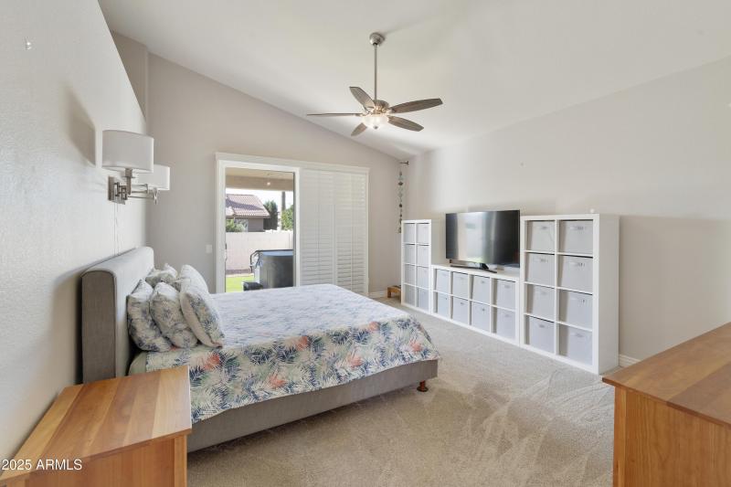 Primary Suite with patio access