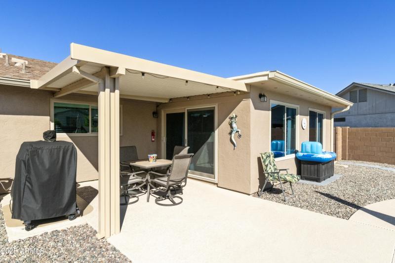 East Facing Backyard