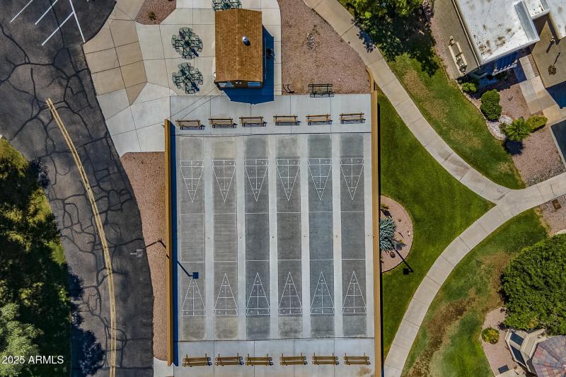 FOS Aerial View of Shuffleboard