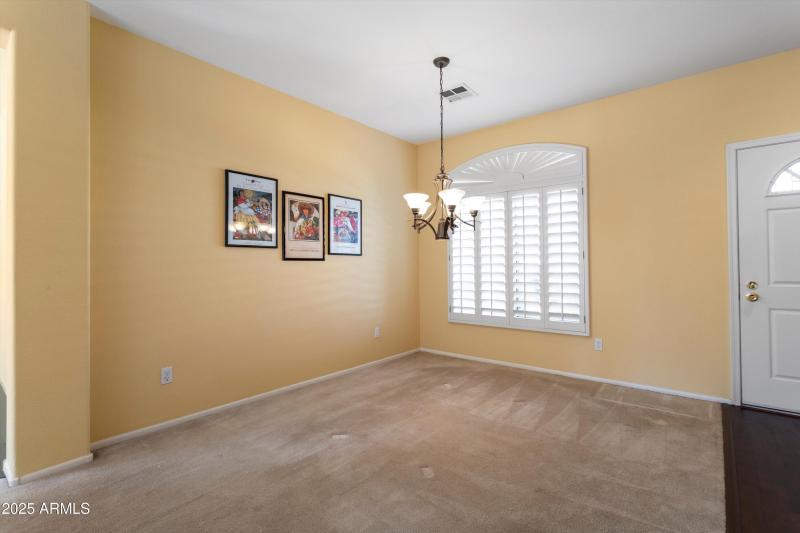 Dining area in Great Room