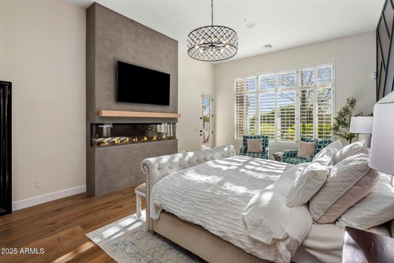 Stunning Custom Fireplace and Views