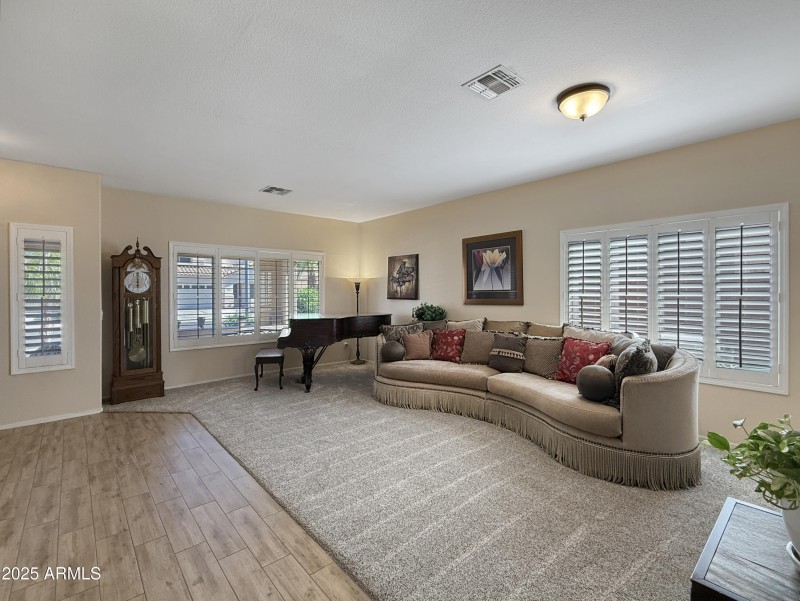 Front Living Room with Natural Light