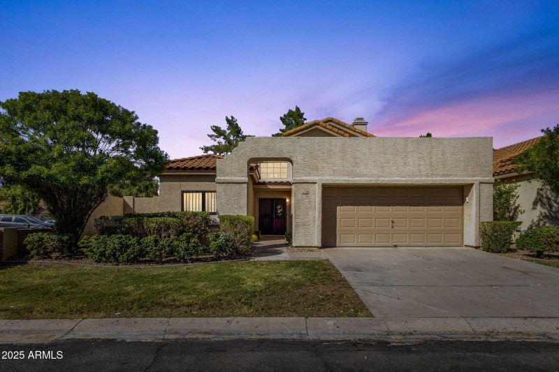 Twilight front exterior