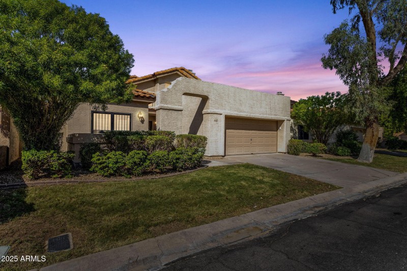 Twilight front exterior