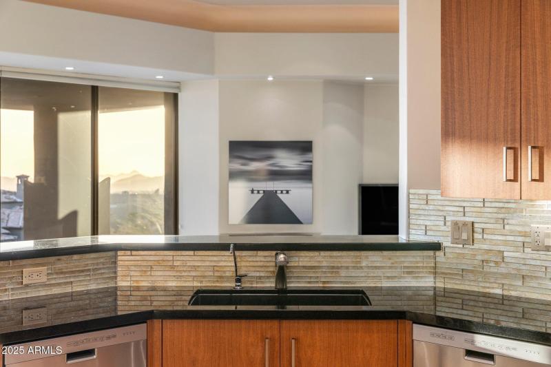 Kitchen Sink to to Living Space