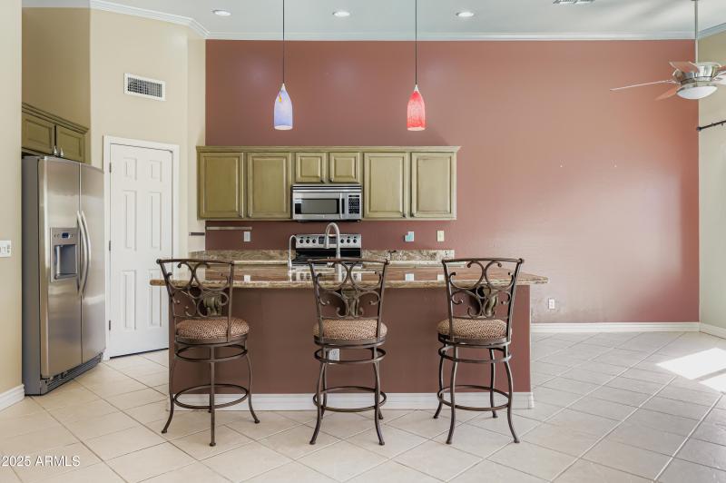 Extended Kitchen Island