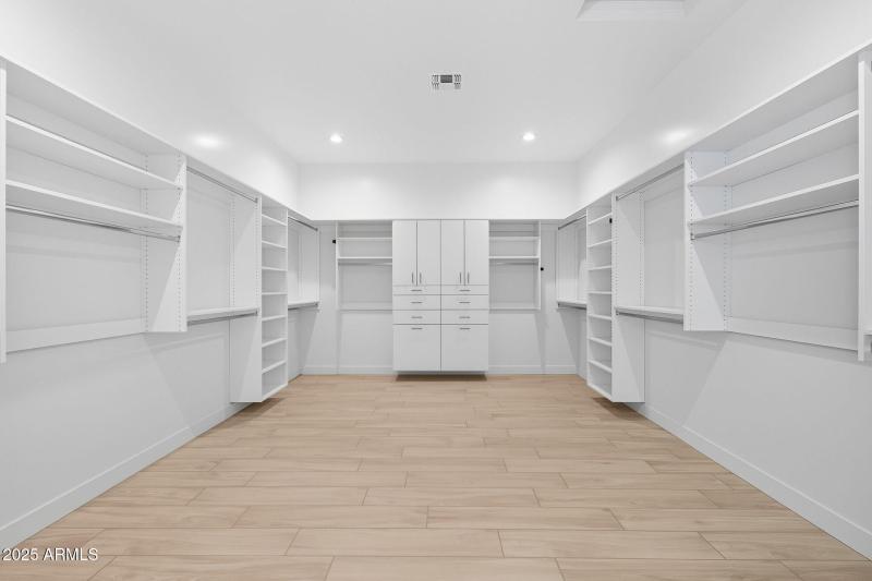 Primary Walk-In closet