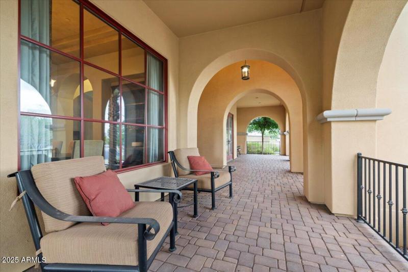 Expansive Wraparound Front Patio